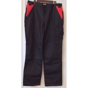 Blaklader Mens Workwear Black /Red Model 1404 Size C56/US Size 40 NWT